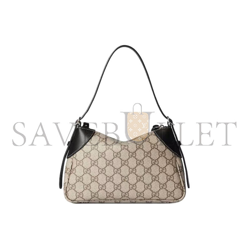 GUCCI GG EMBLEM SMALL SHOULDER BAG 815218 (24.5*16*5cm)